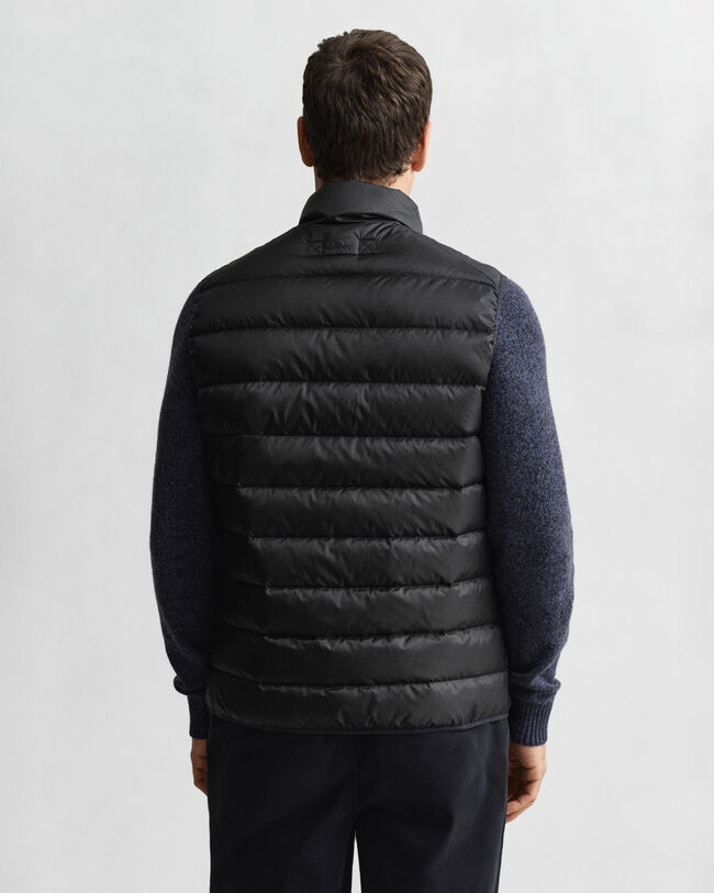 Lichte donsbodywarmer