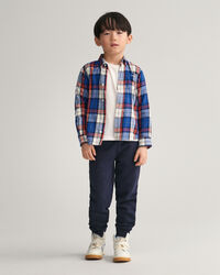 Kids Regular Fit geruit flanellen shirt