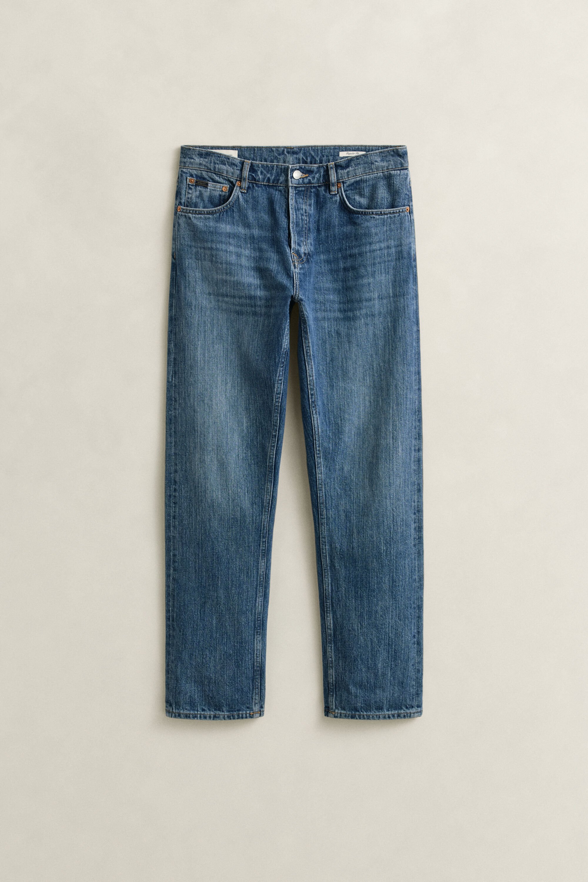 Jeans met zelfkant