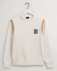 Tiger Badge sweatshirt met ronde hals