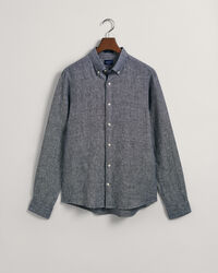 Slim Fit linnen overhemd