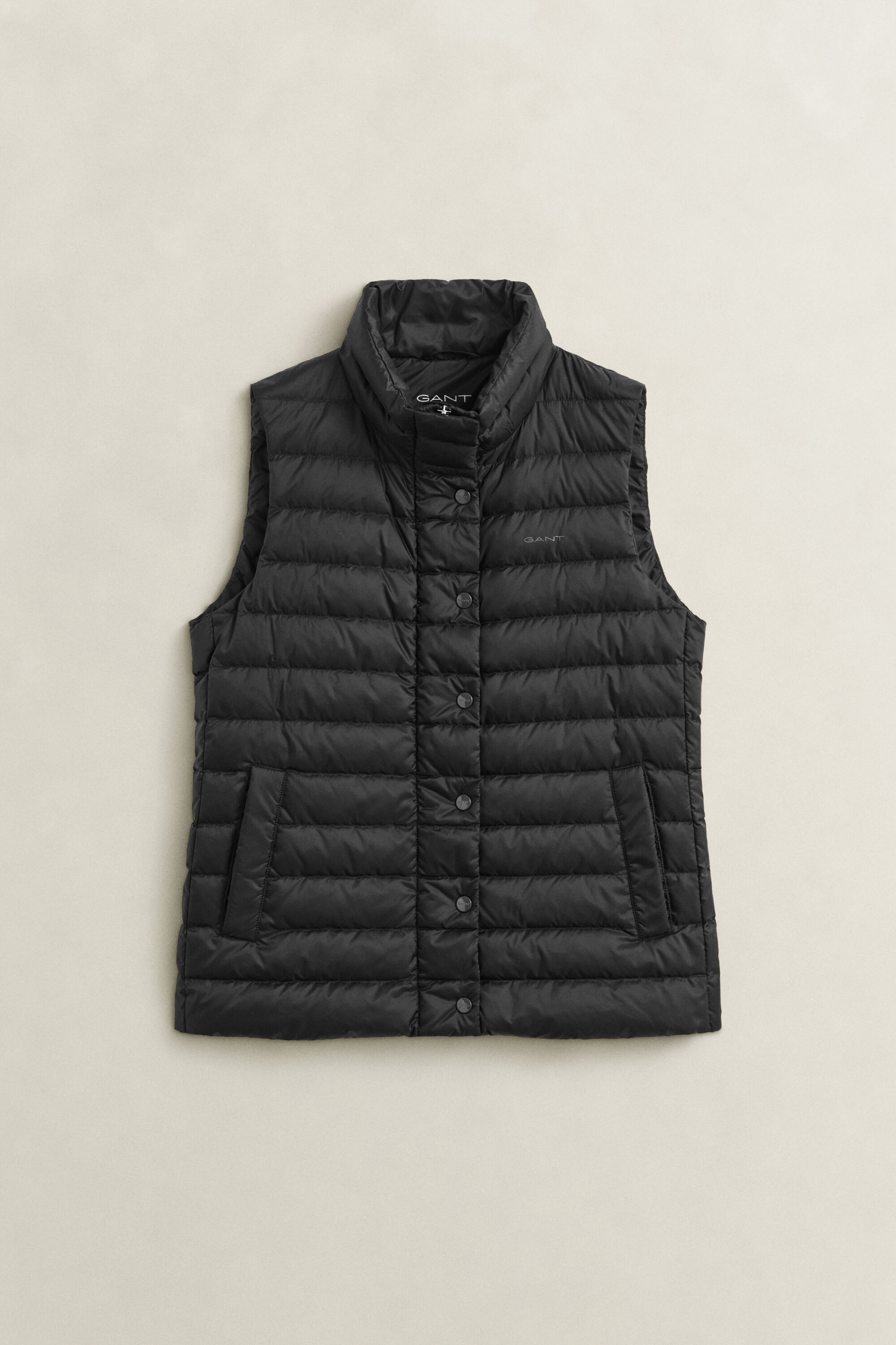 Lichte donsbodywarmer