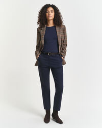 T-shirt met lange mouwen van licht katoen