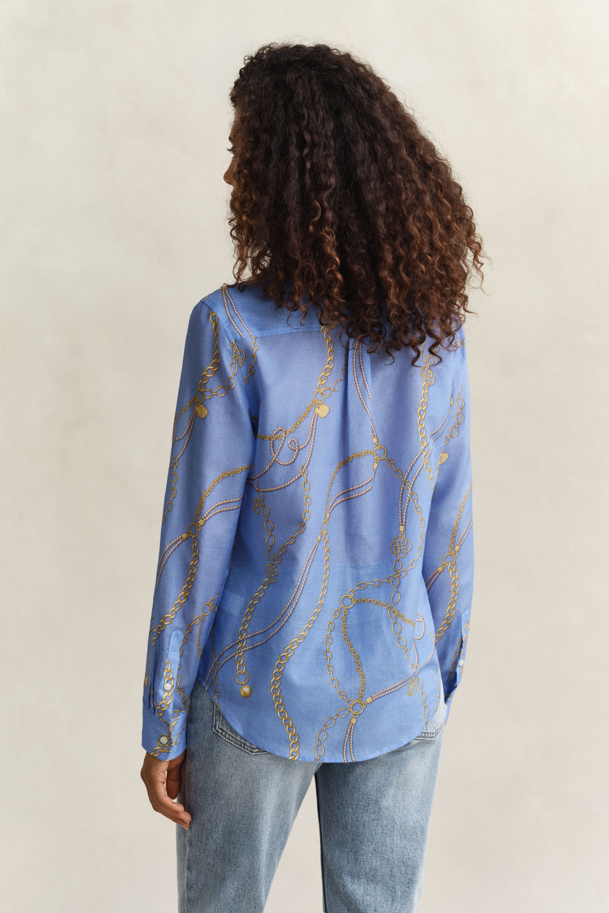 Overoverhemd van katoenzijde