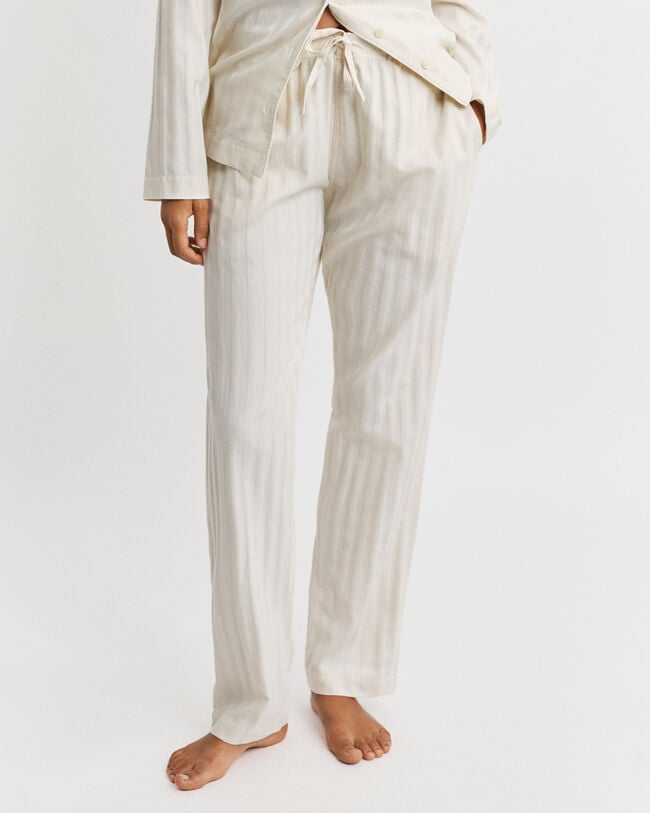 Cadeauset met satijnen pyjama met streepje