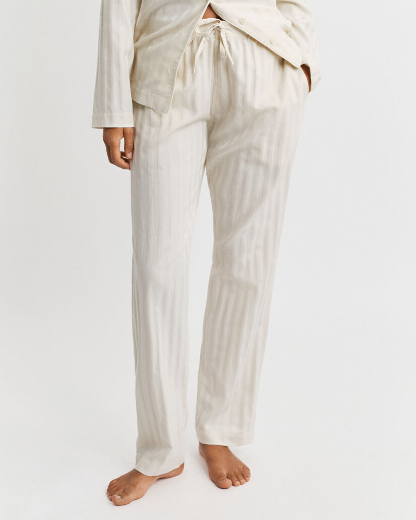 Cadeauset met satijnen pyjama met streepje