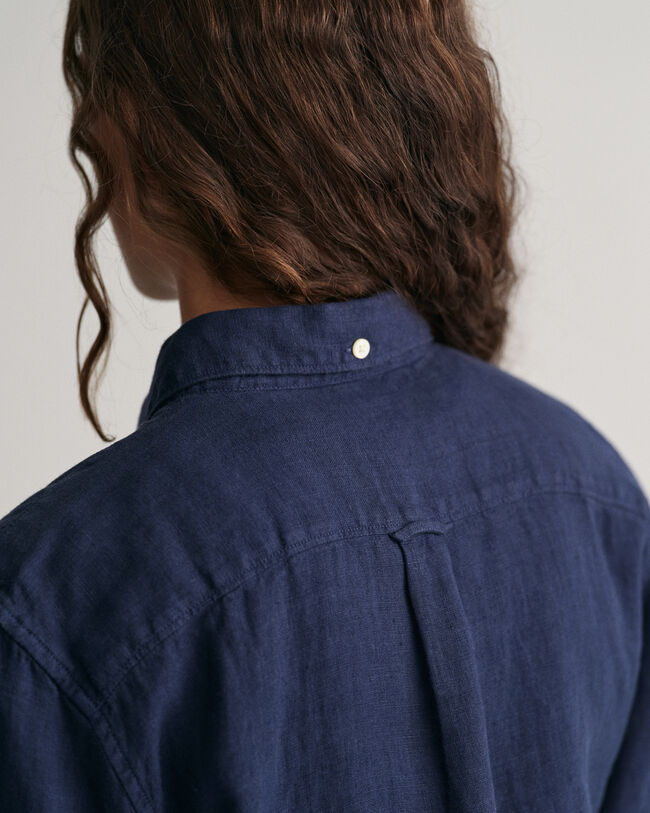 Teens linnen overhemd