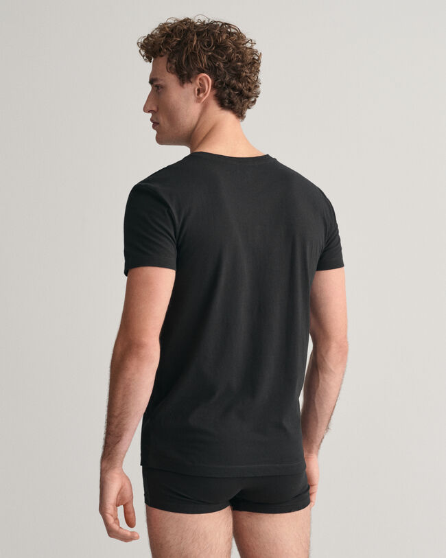 Set van twee T-shirts met V-hals