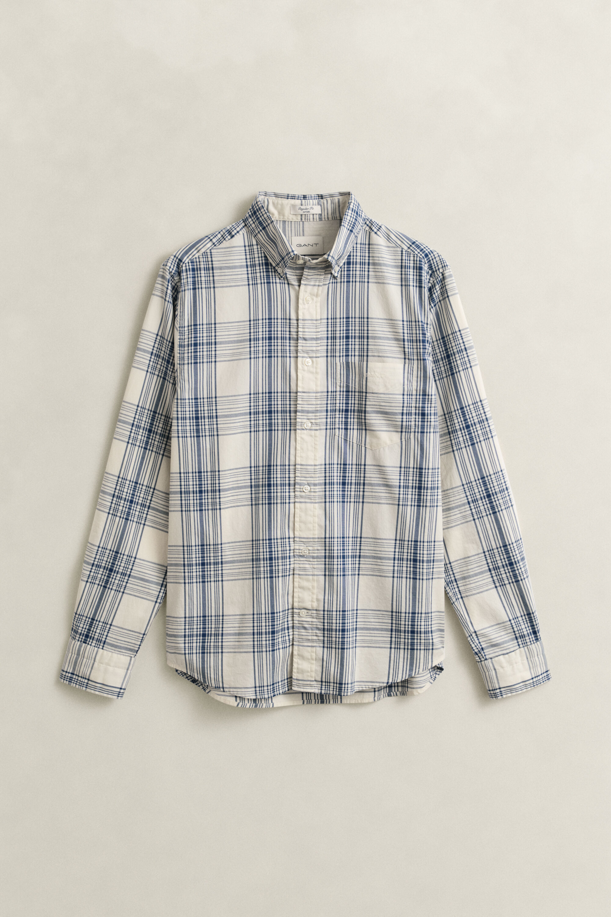 Regular Fit Dreamy geruit Oxford-overoverhemd