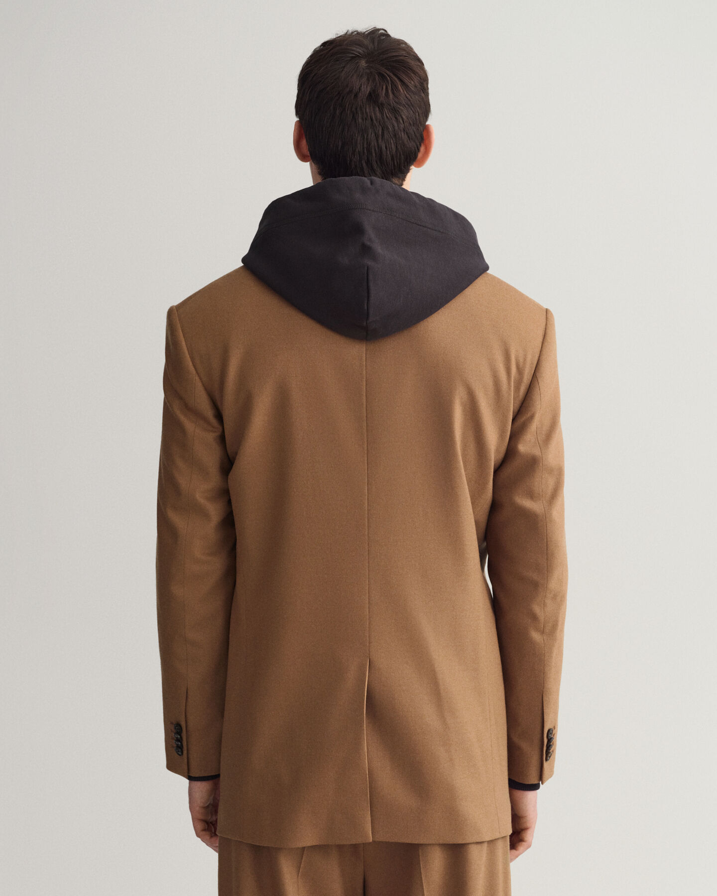 Oversized flanellen kostuumblazer