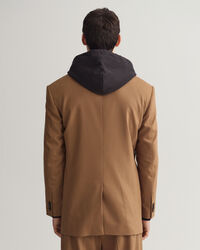 Oversized flanellen kostuumblazer