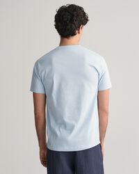 Contrast T-shirt met klein GANT-logo