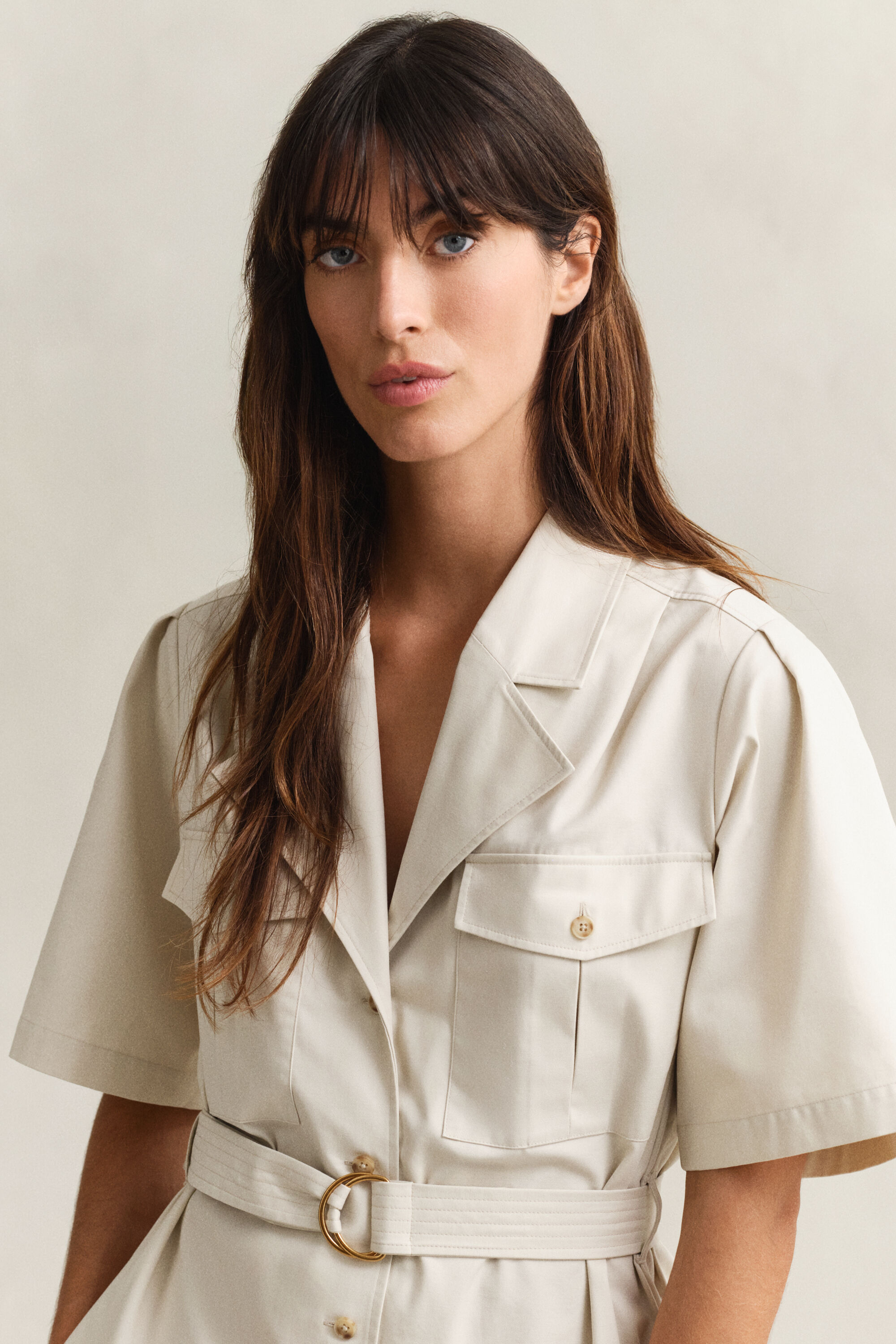 Utility-jurk met ceintuur