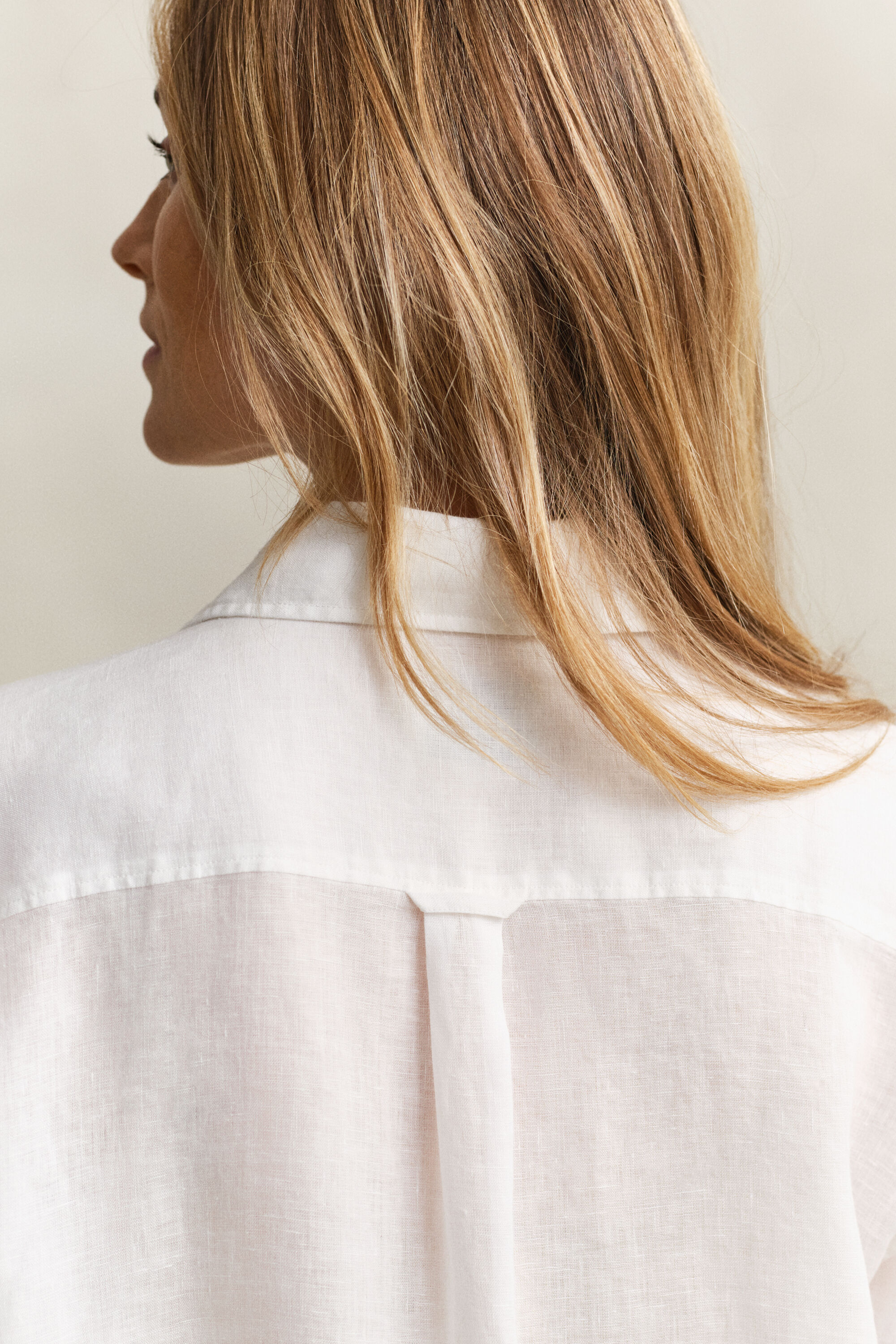 Relaxed Fit linnen blouse