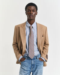 Zijden stropdas met Foulard-print