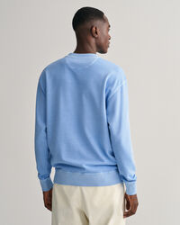 Sunfaded sweatshirt met ronde hals