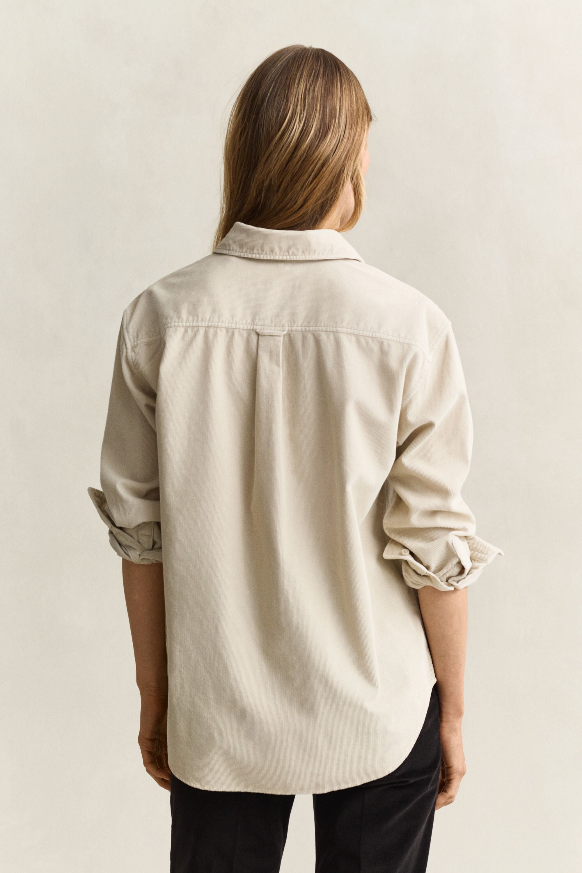 Relaxed corduroy overhemd