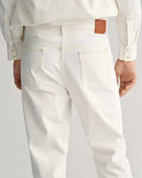 Loose Fit jeans in wit