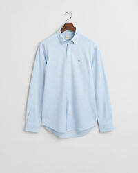 Regular Fit piqué overhemd van jersey