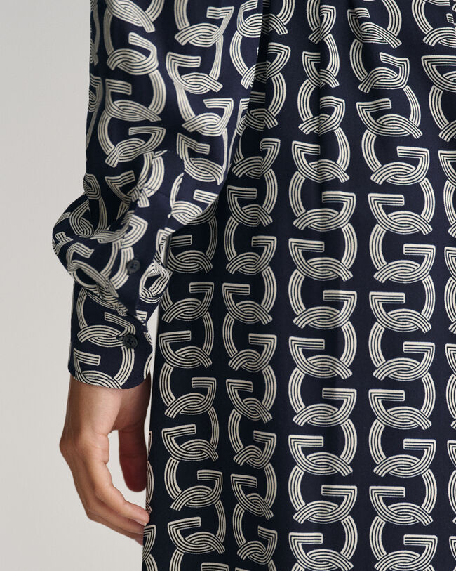 G Patterned overhemdjurk