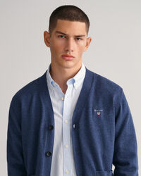 Classic katoenen vest met V-hals