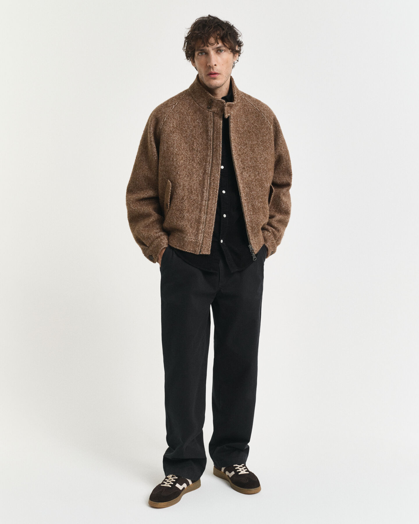 Regular Fit overhemd van katoencorduroy