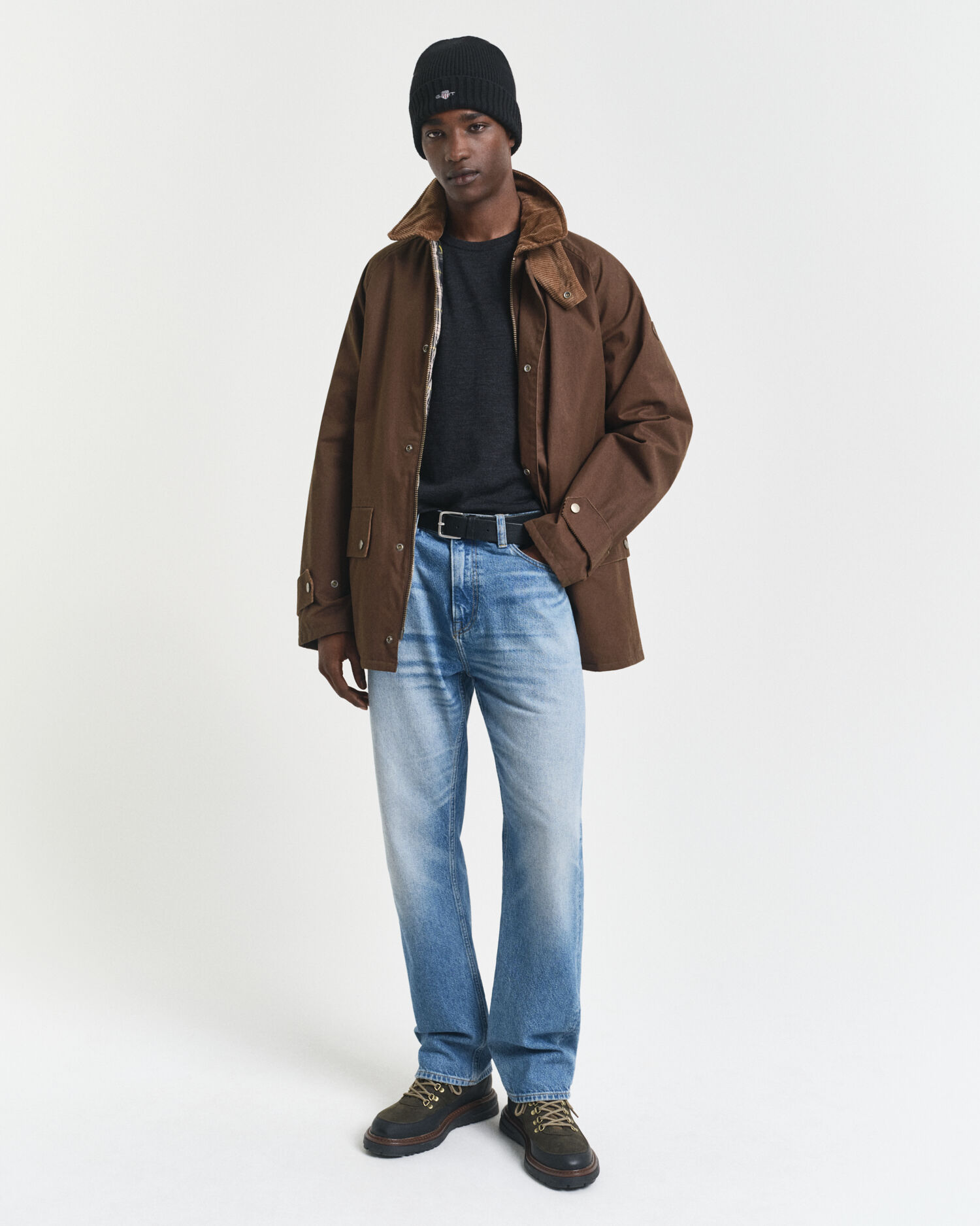 Trui met ronde hals van extra fijne merinoswol