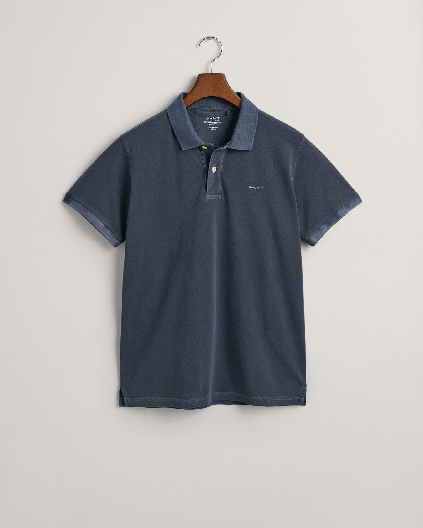 Sunfaded piqué poloshirt
