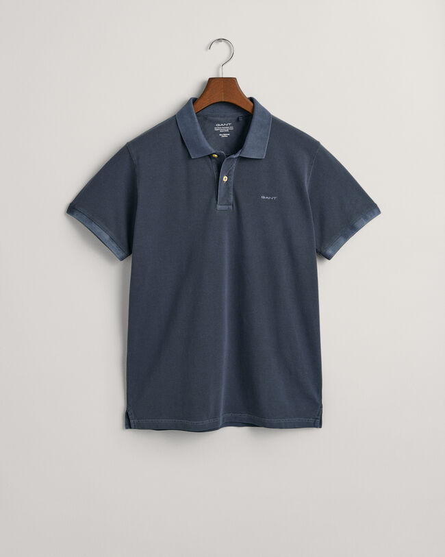 Sunfaded piqué poloshirt
