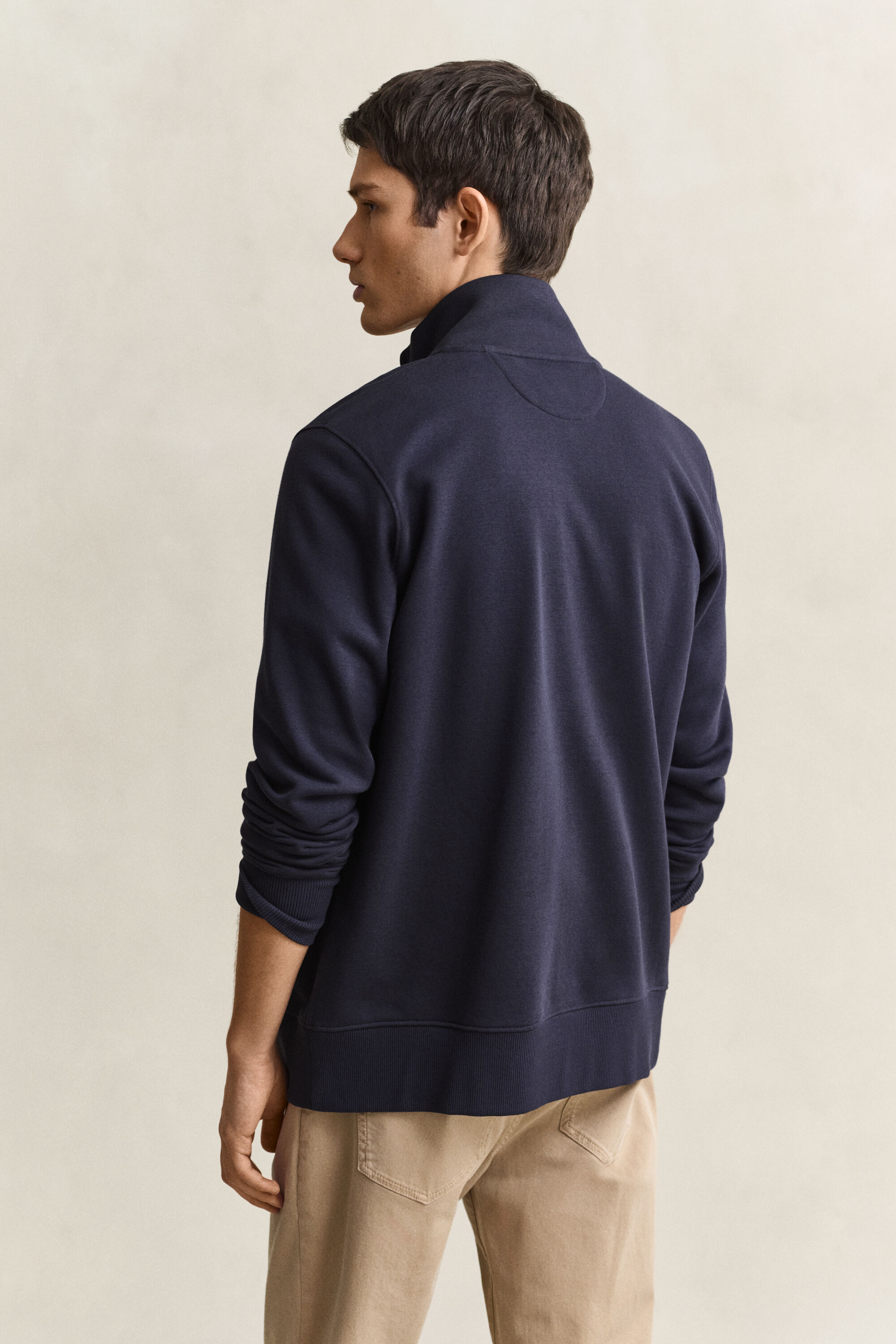 Shield sweatshirt met ritssluiting