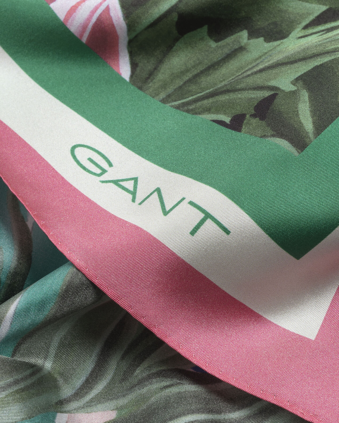 Zijden sjaal met Scenery-print