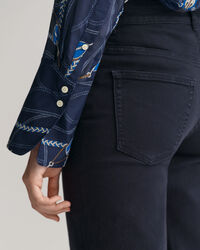 Relaxed Fit blouse van katoen en zijde met Sailing-print