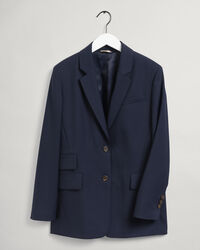 Oversized blazer van wolmix