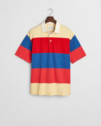 Heavy Rugger met korte mouwen en strepen