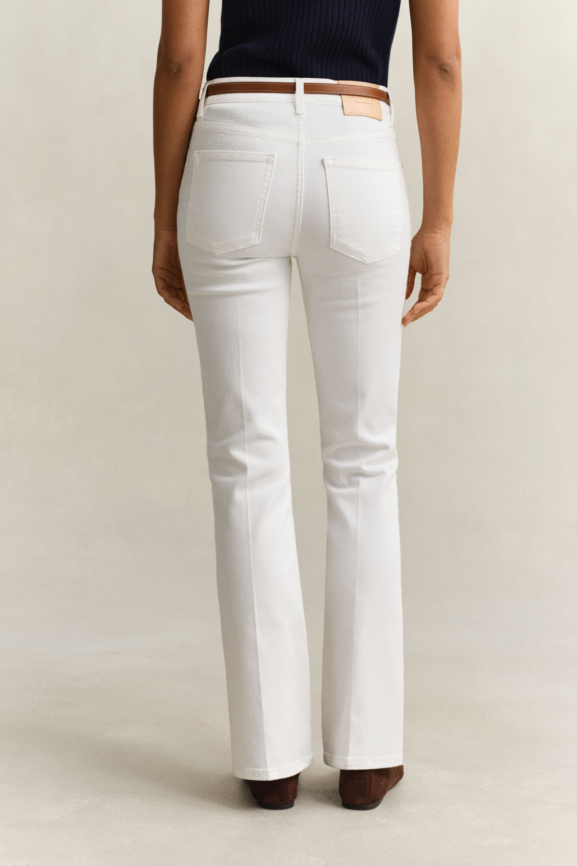 Flared jeans met stretch