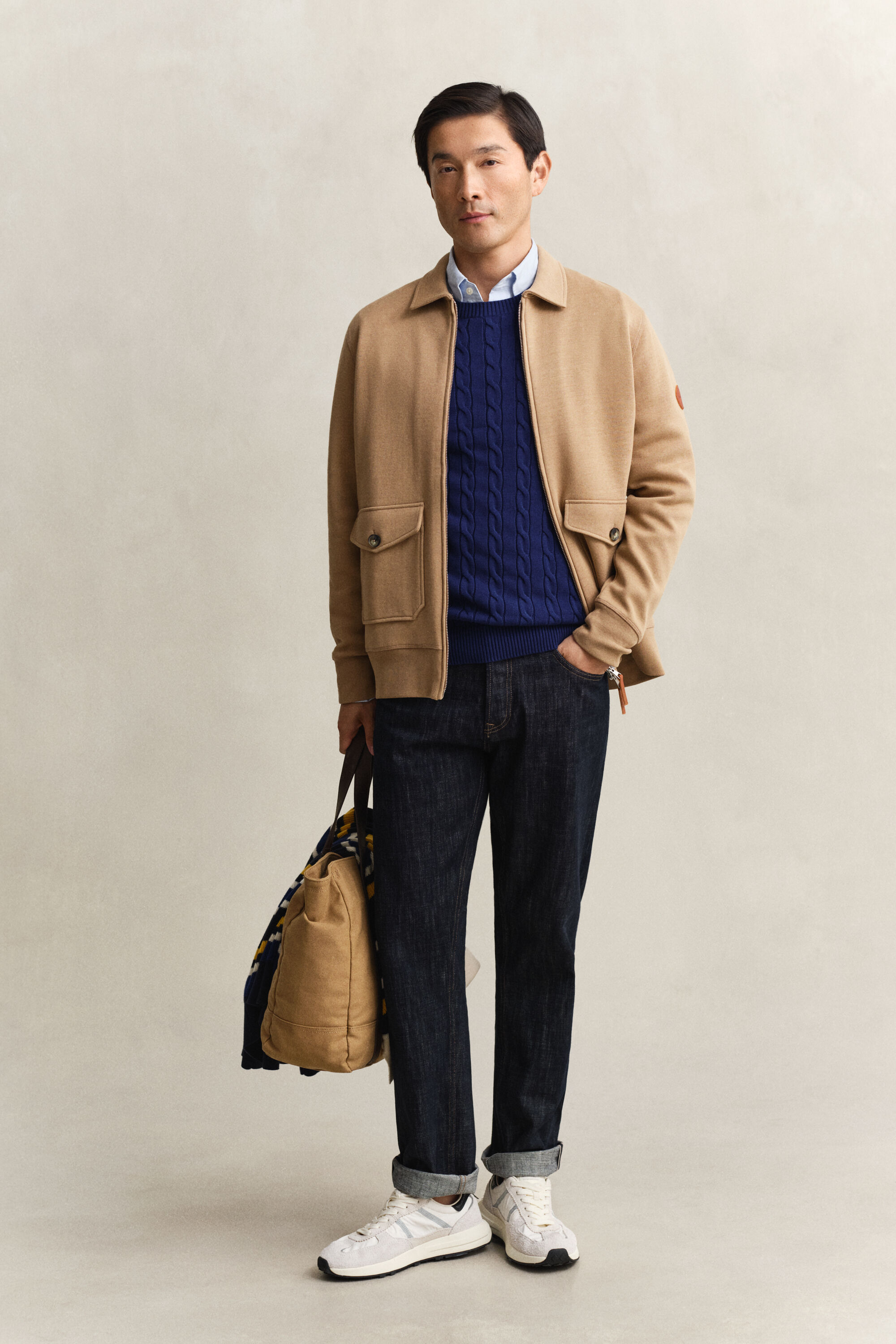 Punta di Roma sweatshirt met rits