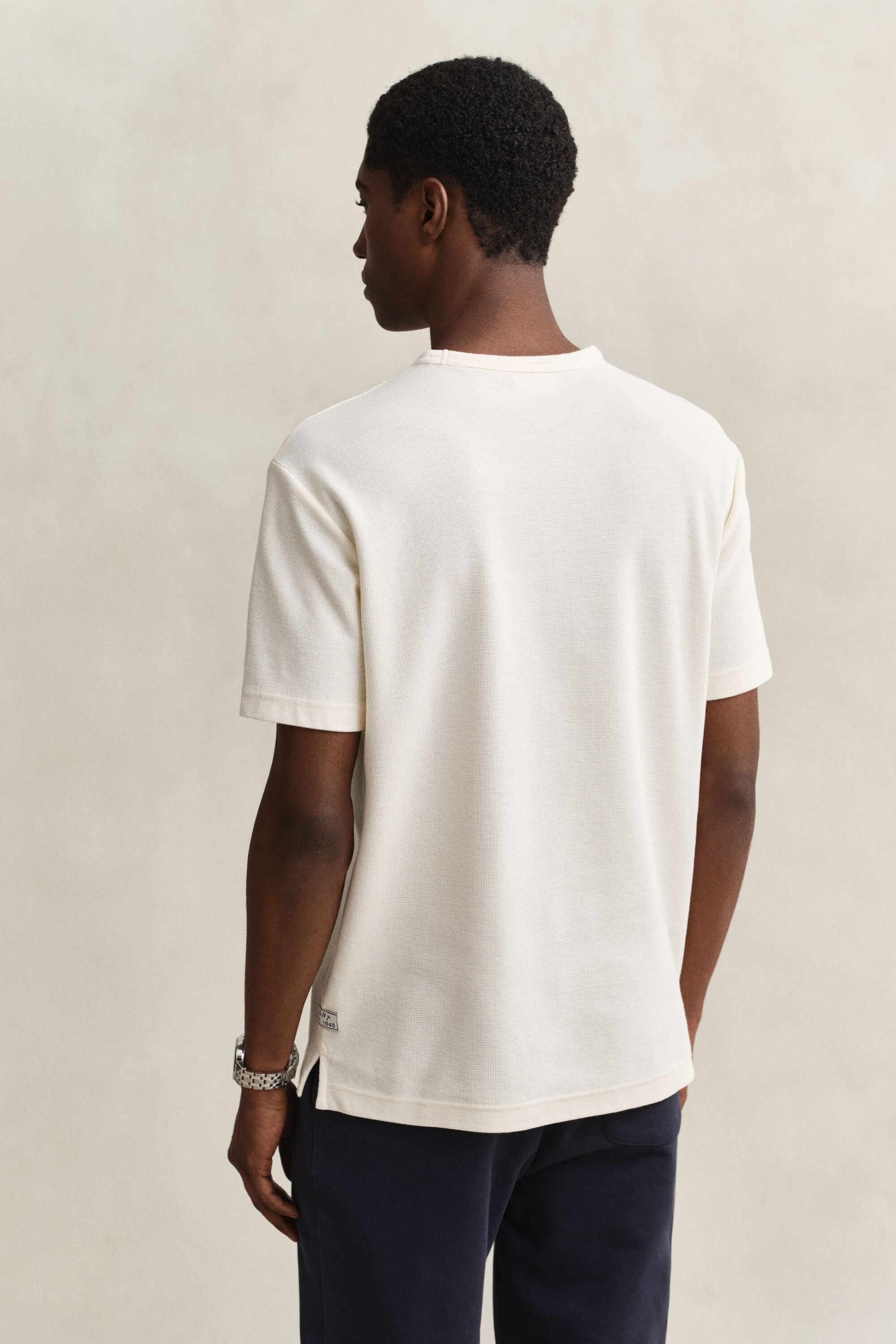 T-shirt met textuur