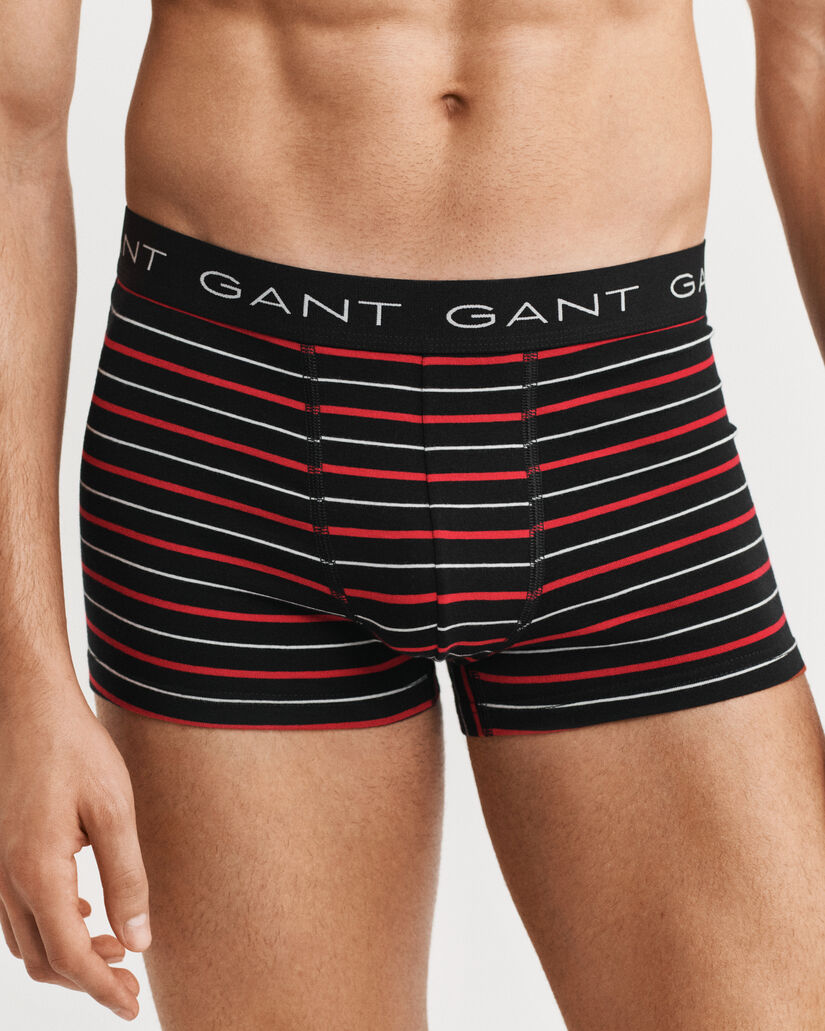 Set van drie gestreepte boxershorts in cadeauverpakking