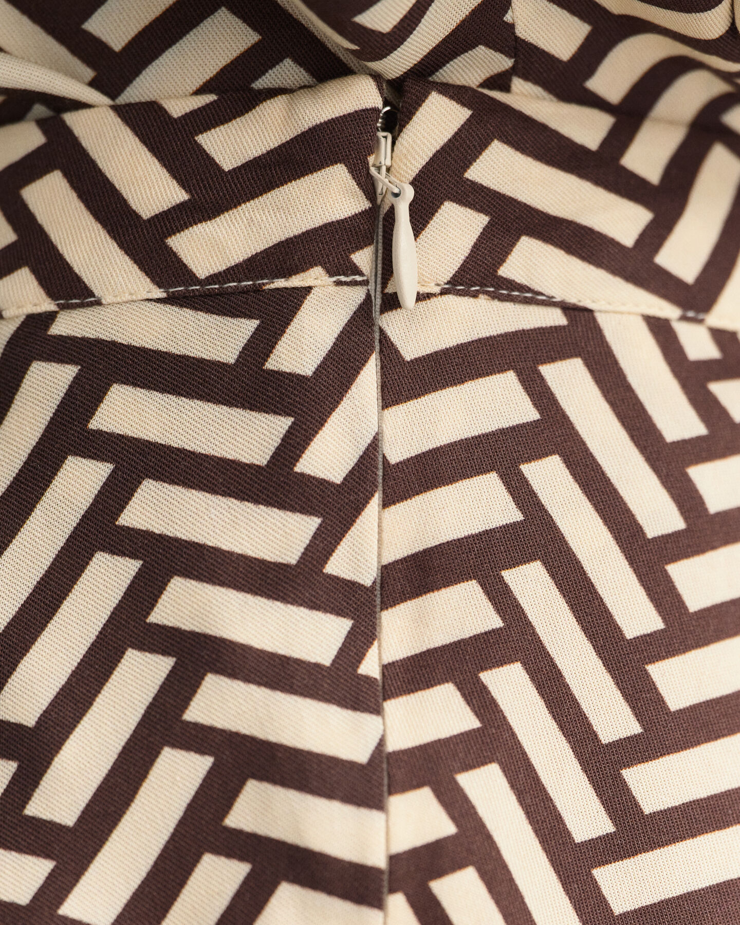 Geometric A-lijn rok