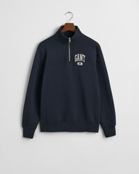 GANT 49 Arch Graphic sweatshirt met korte rits