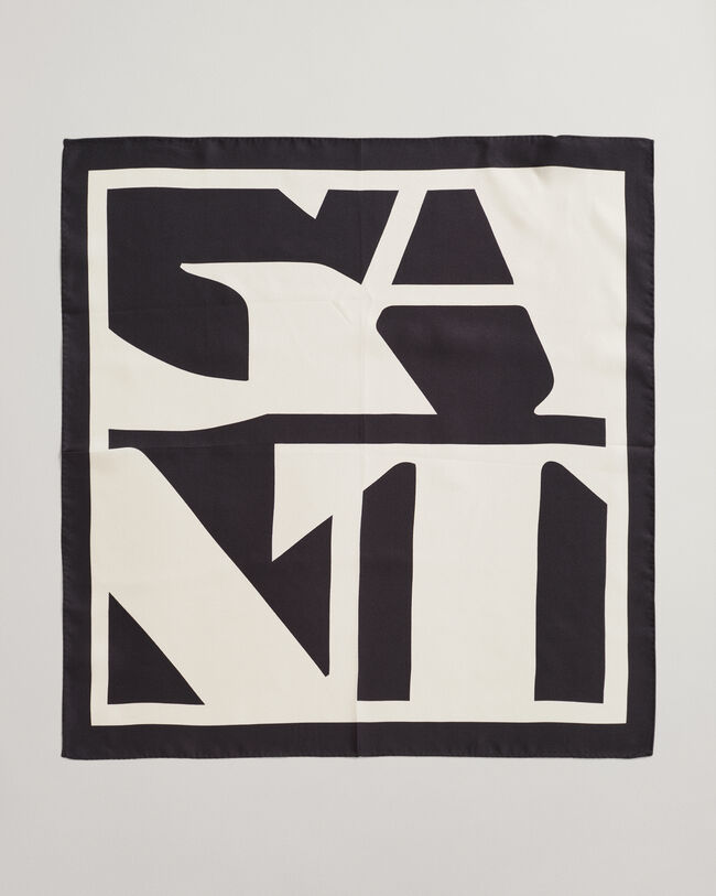 Quadrat Logo zijden sjaal