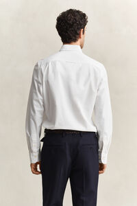 Slim Fit Oxford-overhemd met stretch