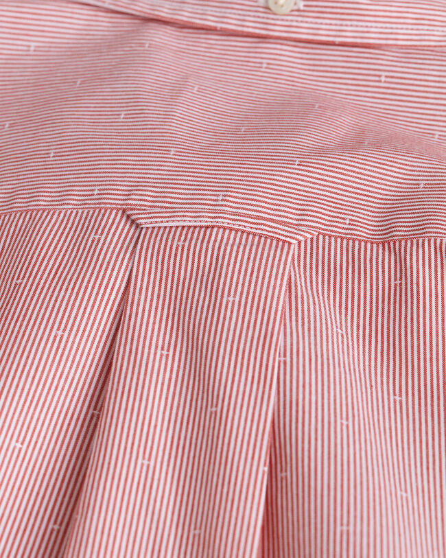 Regular Fit overhemd met strepen en Dobby-stip