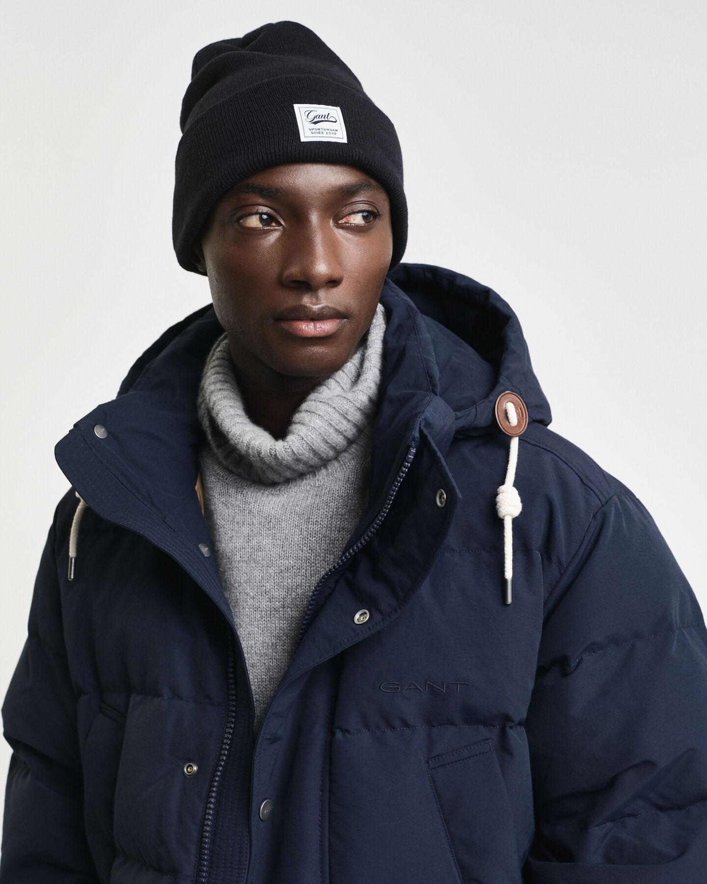 Halflang zwaar donsjack