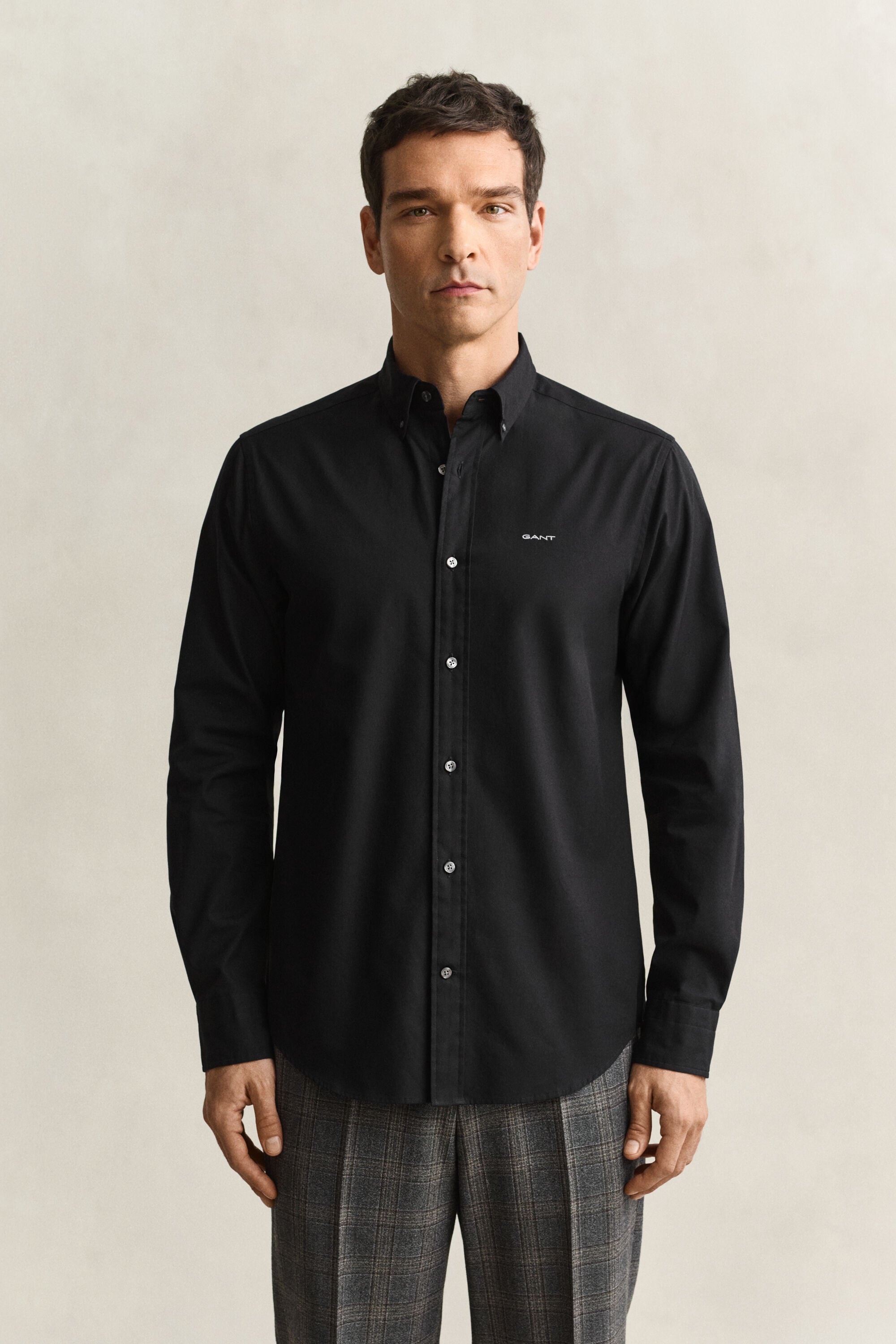 Regular Fit Pinpoint Oxford-overhemd