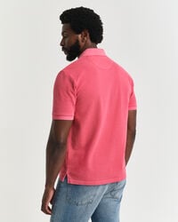 Sunfaded piqué poloshirt