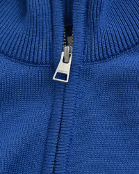 Casual vest van katoen met ritssluiting