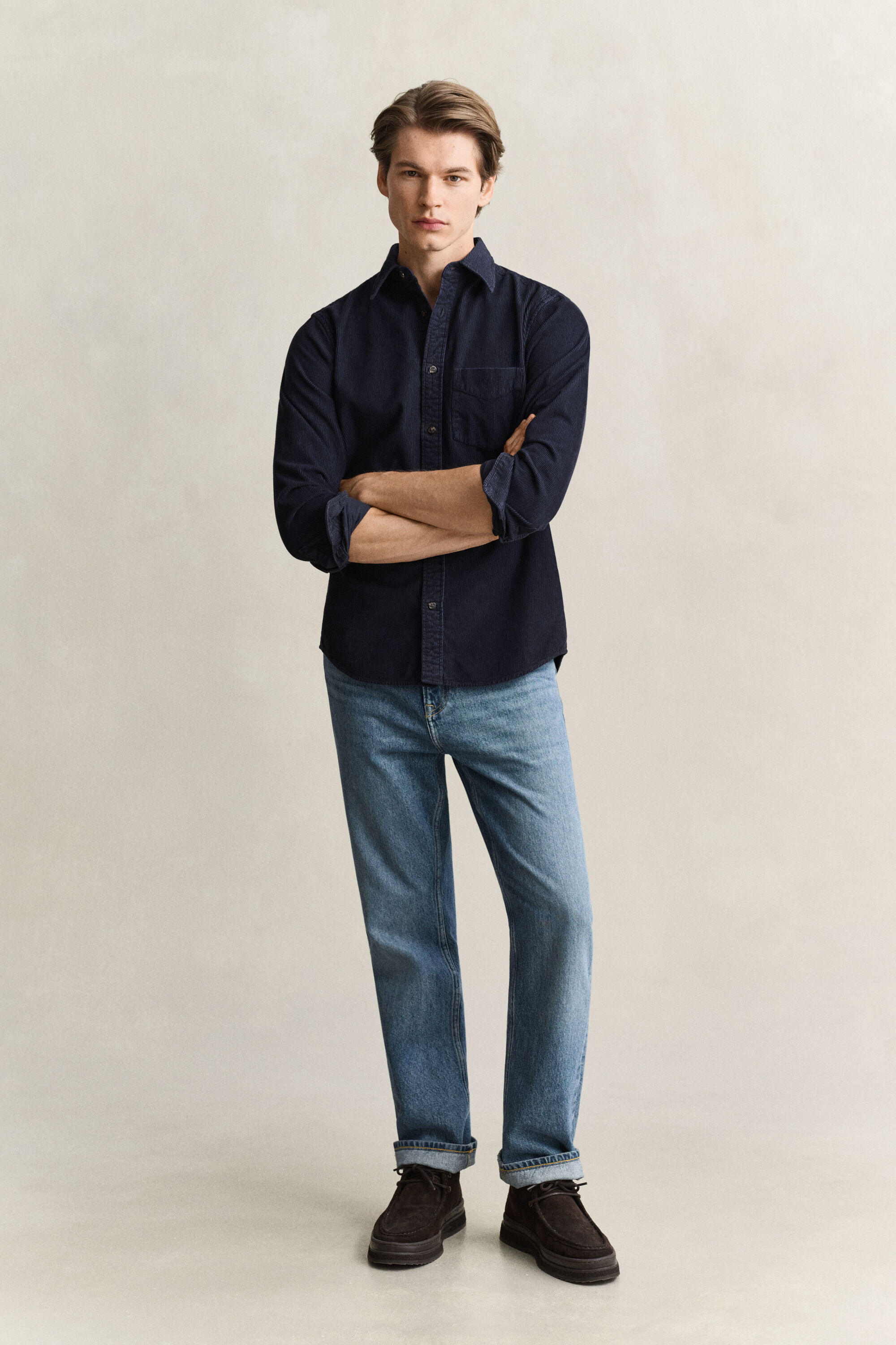 Corduroy overhemd