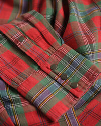 Wrangler x GANT Regular Fit Western shirt met Schotse ruit