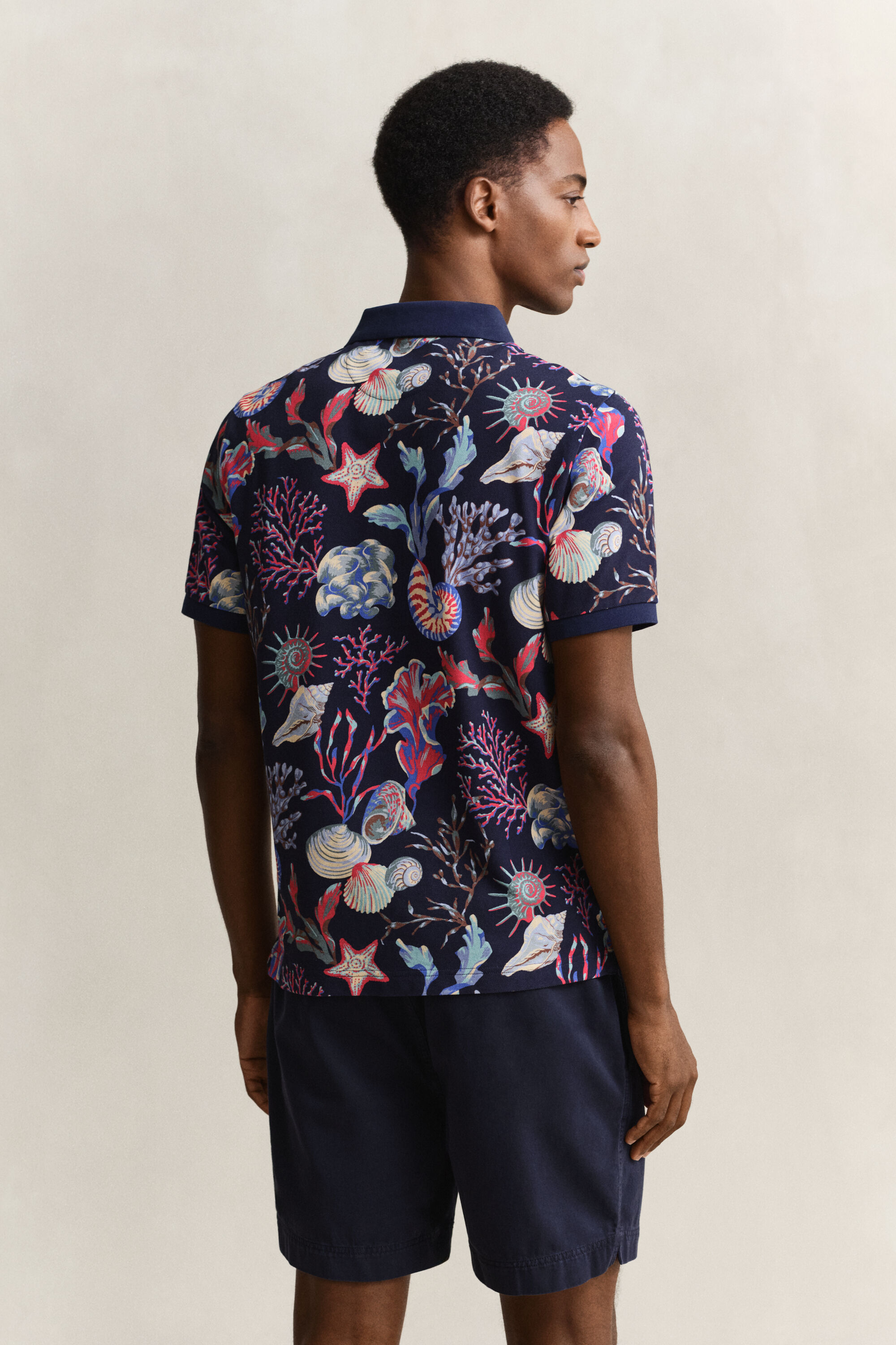 Poloshirt met print
